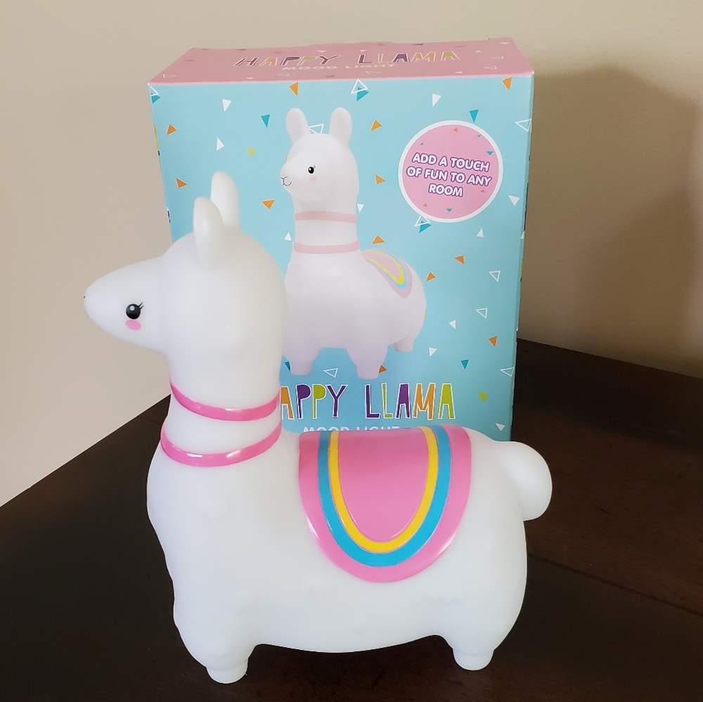 COPY - Happy Llama Mood Night Light